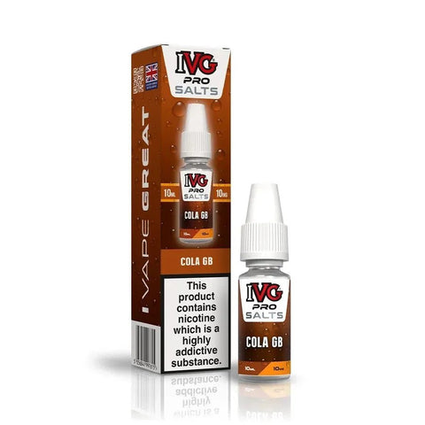 IVG Pro Nic Salt 10ml E-liquids Box of 10 - Vaperdeals