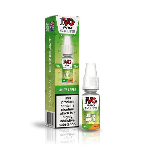 IVG Pro Nic Salt 10ml E-liquids Box of 10 - Vaperdeals