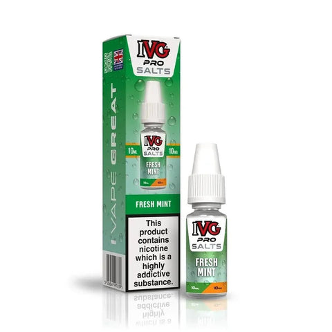 IVG Pro Nic Salt 10ml E-liquids Box of 10 - Vaperdeals