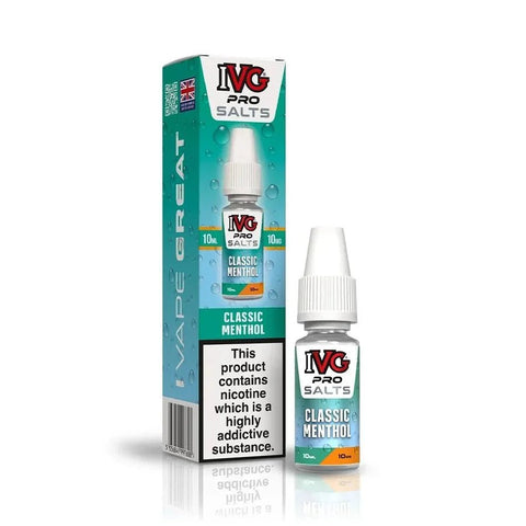 IVG Pro Nic Salt 10ml E-liquids Box of 10 - Vaperdeals
