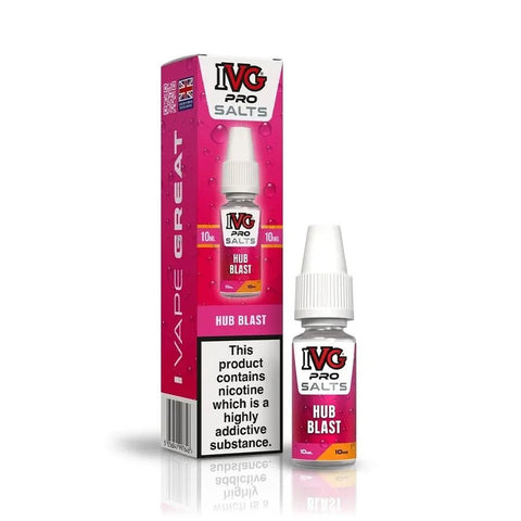 IVG Pro Nic Salt 10ml E-liquids Box of 10 - Vaperdeals
