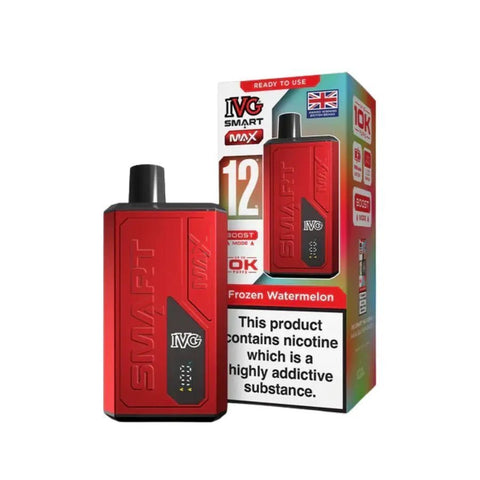 IVG Smart Max 10k Prefilled Pod Vape Kit Box of 5 - Vaperdeals