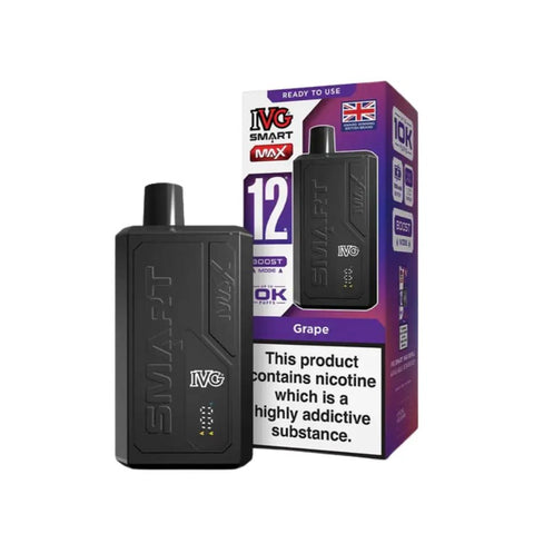 IVG Smart Max 10k Prefilled Pod Vape Kit Box of 5 - Vaperdeals