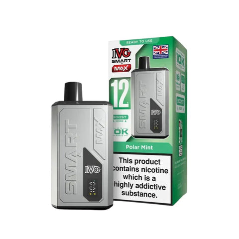 IVG Smart Max 10k Prefilled Pod Vape Kit Box of 5 - Vaperdeals