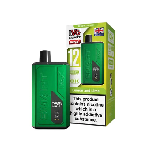 IVG Smart Max 10k Prefilled Pod Vape Kit Box of 5 - Vaperdeals