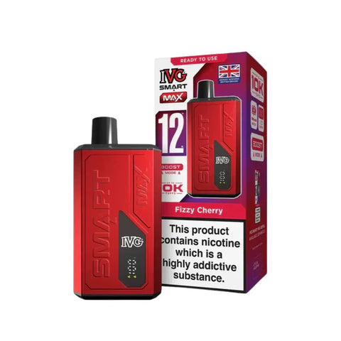IVG Smart Max 10k Prefilled Pod Vape Kit Box of 5 - Vaperdeals