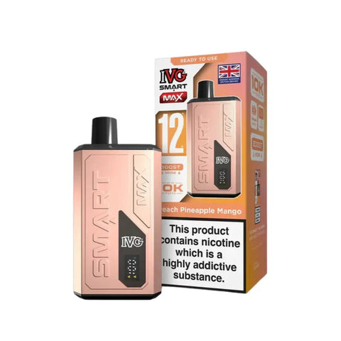 IVG Smart Max 10k Prefilled Pod Vape Kit Box of 5 - Vaperdeals