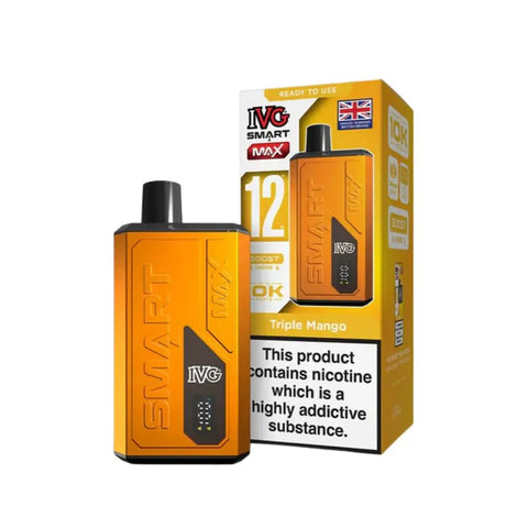 IVG Smart Max 10k Prefilled Pod Vape Kit Box of 5 - Vaperdeals