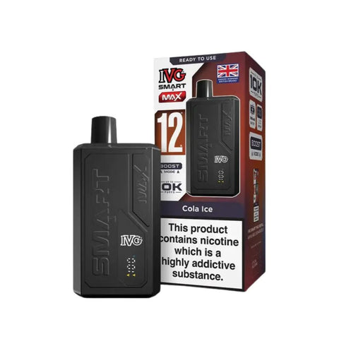 IVG Smart Max 10k Prefilled Pod Vape Kit Box of 5 - Vaperdeals