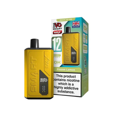 IVG Smart Max 10k Prefilled Pod Vape Kit Box of 5 - Vaperdeals