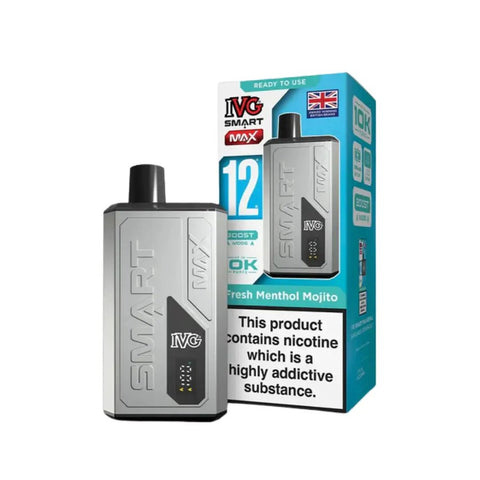 IVG Smart Max 10k Prefilled Pod Vape Kit Box of 5 - Vaperdeals