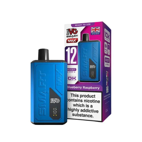 IVG Smart Max 10k Prefilled Pod Vape Kit Box of 5 - Vaperdeals