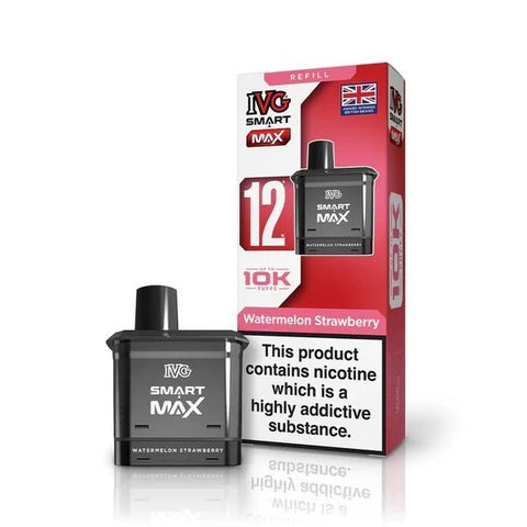 IVG Smart Max 10k Prefilled Refill Pods Pack of 5 - Vaperdeals