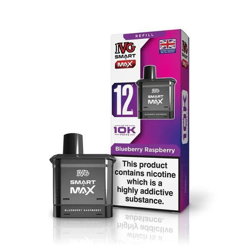 IVG Smart Max 10k Prefilled Refill Pods Pack of 5 - Vaperdeals