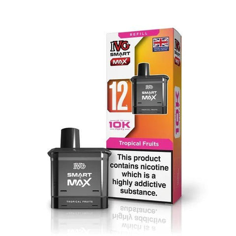 IVG Smart Max 10k Prefilled Refill Pods Pack of 5 - Vaperdeals
