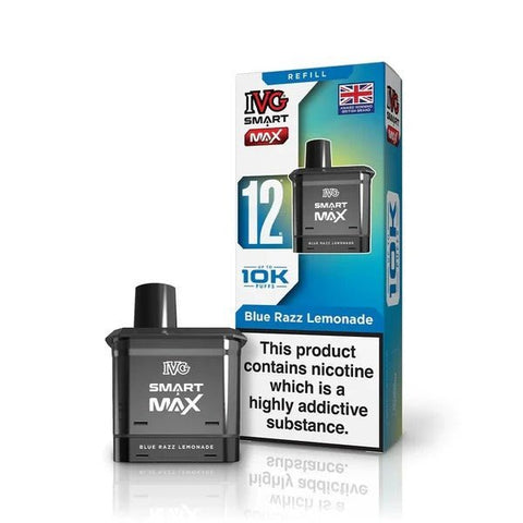 IVG Smart Max 10k Prefilled Refill Pods Pack of 5 - Vaperdeals