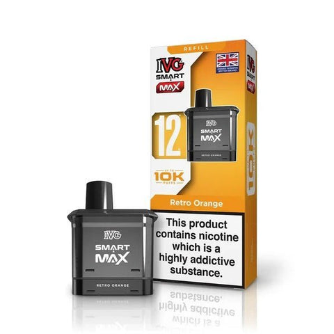 IVG Smart Max 10k Prefilled Refill Pods Pack of 5 - Vaperdeals