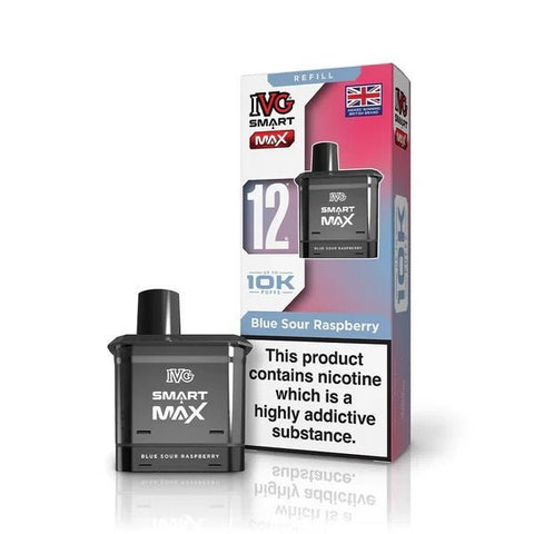 IVG Smart Max 10k Prefilled Refill Pods Pack of 5 - Vaperdeals