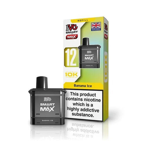 IVG Smart Max 10k Prefilled Refill Pods Pack of 5 - Vaperdeals