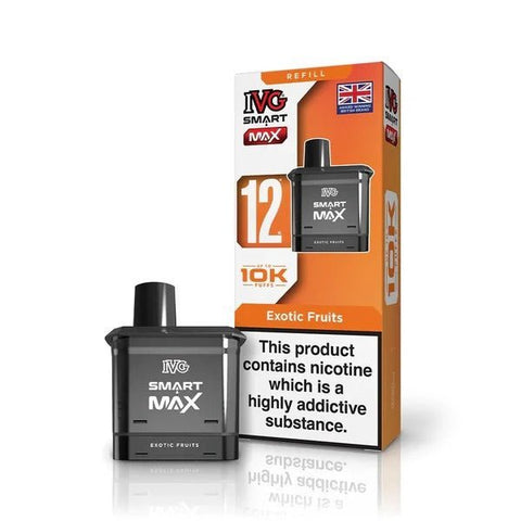 IVG Smart Max 10k Prefilled Refill Pods Pack of 5 - Vaperdeals