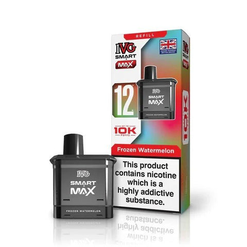 IVG Smart Max 10k Prefilled Refill Pods Pack of 5 - Vaperdeals