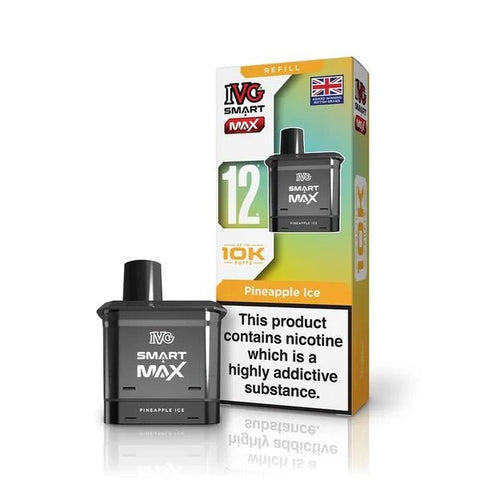 IVG Smart Max 10k Prefilled Refill Pods Pack of 5 - Vaperdeals