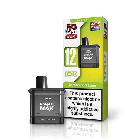 IVG Smart Max 10k Prefilled Refill Pods Pack of 5 - Vaperdeals