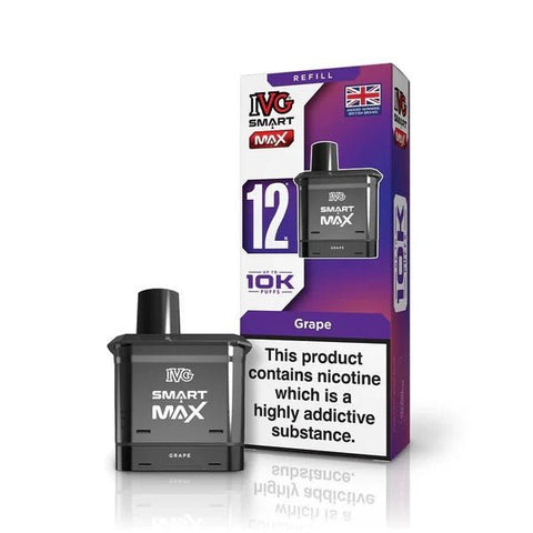 IVG Smart Max 10k Prefilled Refill Pods Pack of 5 - Vaperdeals