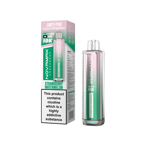 Juicy Pod Novamax 10k Prefilled Pod Vape Kit Pack of 5 - Vaperdeals