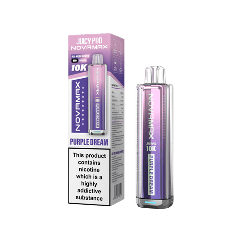 Juicy Pod Novamax 10k Prefilled Pod Vape Kit - Vaperdeals