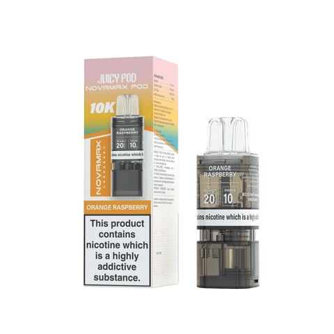 Juicy Pod Novamax 10k Replacement Pods Pack of 10 - Vaperdeals