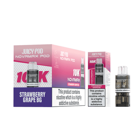 Juicy Pod Novamax 10k Replacement Pods Pack of 10 - Vaperdeals