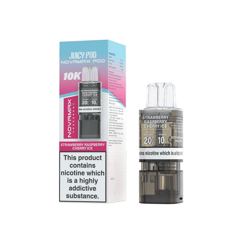 Juicy Pod Novamax 10k Replacement Pods Pack of 10 - Vaperdeals