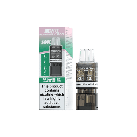 Juicy Pod Novamax 10k Replacement Pods Pack of 10 - Vaperdeals