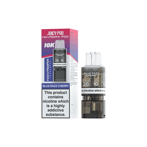 Juicy Pod Novamax 10k Replacement Pods Pack of 10 - Vaperdeals