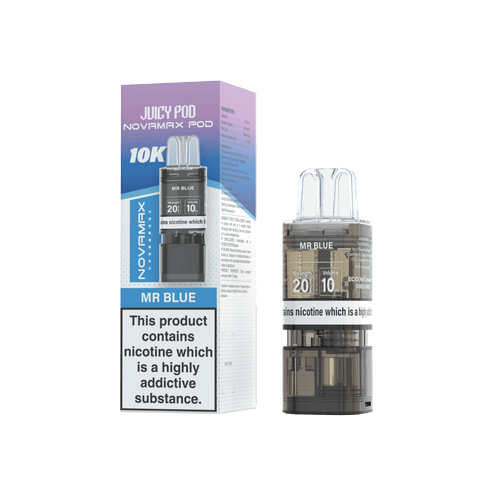 Juicy Pod Novamax 10k Replacement Pods Pack of 10 - Vaperdeals