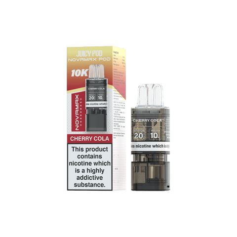 Juicy Pod Novamax 10k Replacement Pods Pack of 10 - Vaperdeals