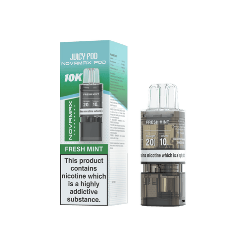 Juicy Pod Novamax 10k Replacement Pods Pack of 10 - Vaperdeals