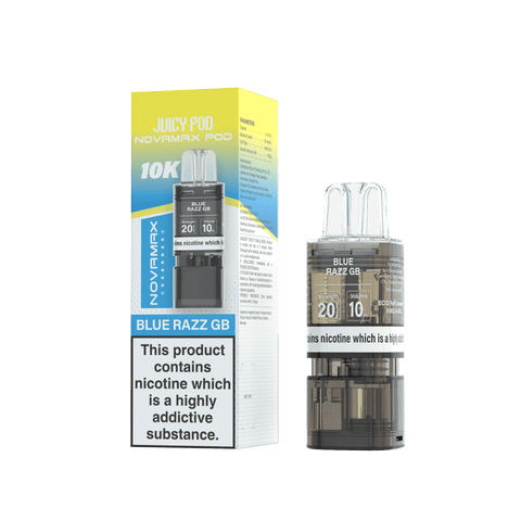 Juicy Pod Novamax 10k Replacement Pods Pack of 10 - Vaperdeals