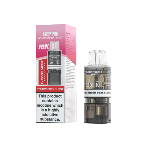 Juicy Pod Novamax 10k Replacement Pods Pack of 10 - Vaperdeals