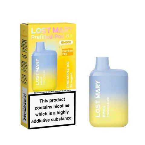 Lost Mary BM600 Prefilled Pod Vape Kit - Vaperdeals