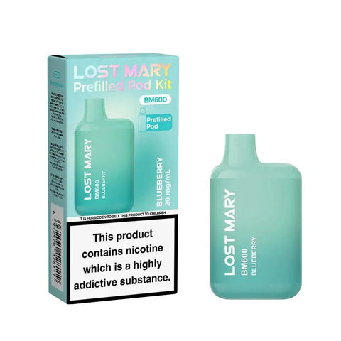 Lost Mary BM600 Prefilled Pod Vape Kit - Vaperdeals