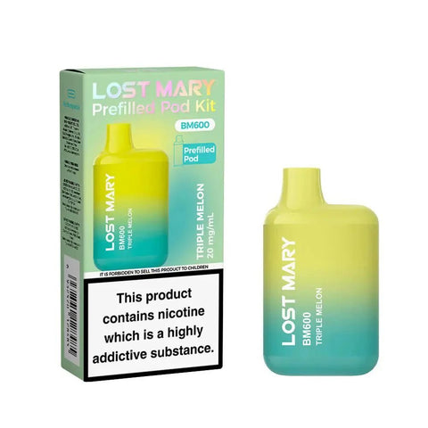 Lost Mary BM600 Prefilled Pod Vape Kit - Vaperdeals