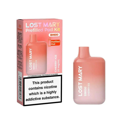 Lost Mary BM600 Prefilled Pod Vape Kit - Vaperdeals