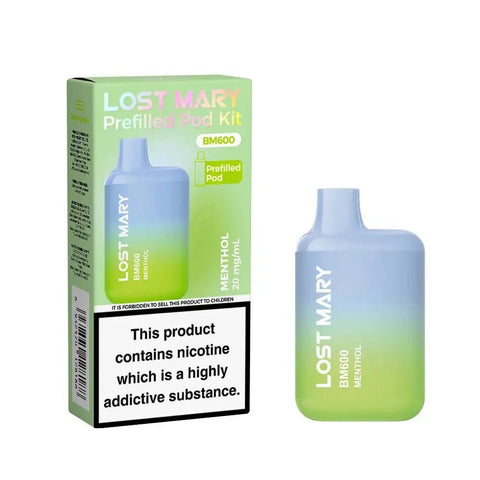 Lost Mary BM600 Prefilled Pod Vape Kit - Vaperdeals
