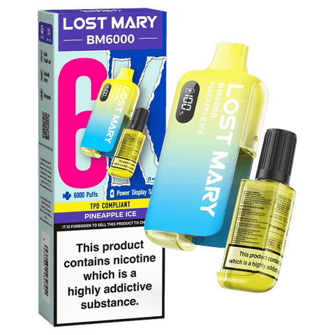 Lost Mary BM6000 Prefilled Pod Vape Kit (Box of 5) - Vaperdeals