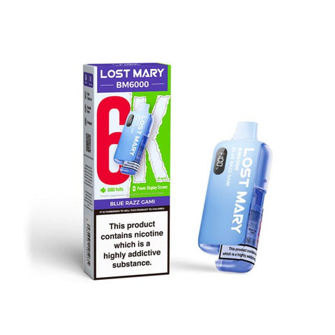 Lost Mary BM6000 Prefilled Pod Vape Kit (Box of 5) - Vaperdeals