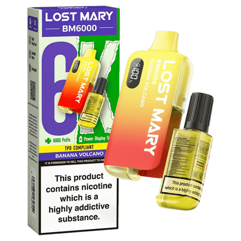 Lost Mary BM6000 Prefilled Pod Vape Kit (Box of 5) - Vaperdeals