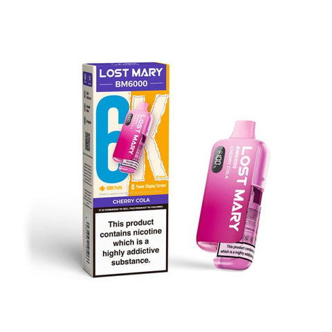 Lost Mary BM6000 Prefilled Pod Vape Kit (Box of 5) - Vaperdeals