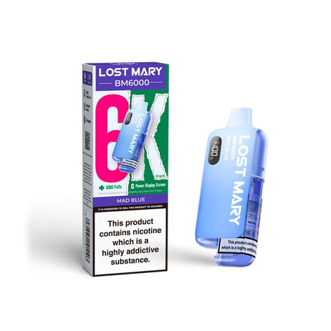Lost Mary BM6000 Prefilled Pod Vape Kit (Box of 5) - Vaperdeals